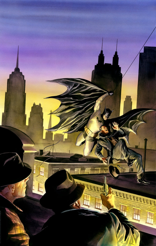 Detective Comics #27 1st Appearance Batman Realism Fine Art Tribute by Alex Ross
