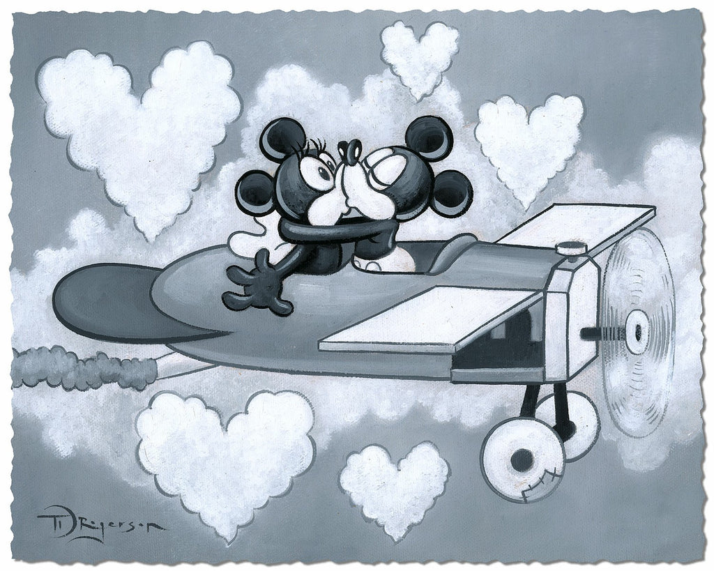 Love Flying High Disney Fine Art Giclée on Paper by Tim Rogerson