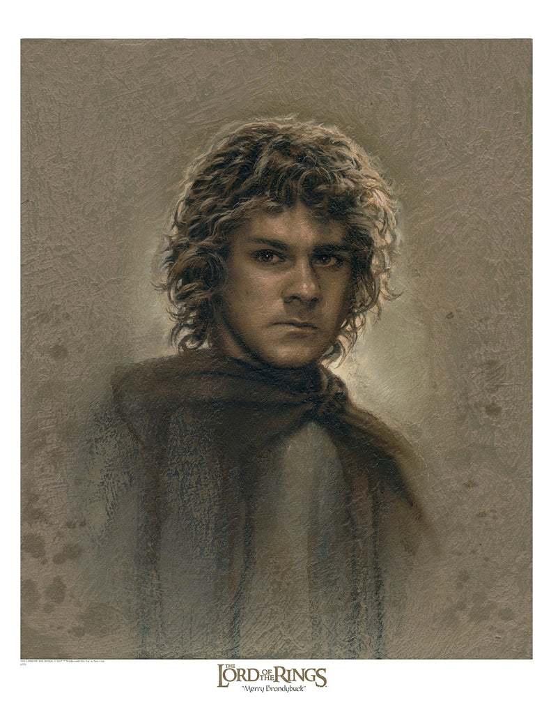 Lord of the Rings Pippin Merry Frodo Samwise Sam Legolas Portraits LOTR Fine Art