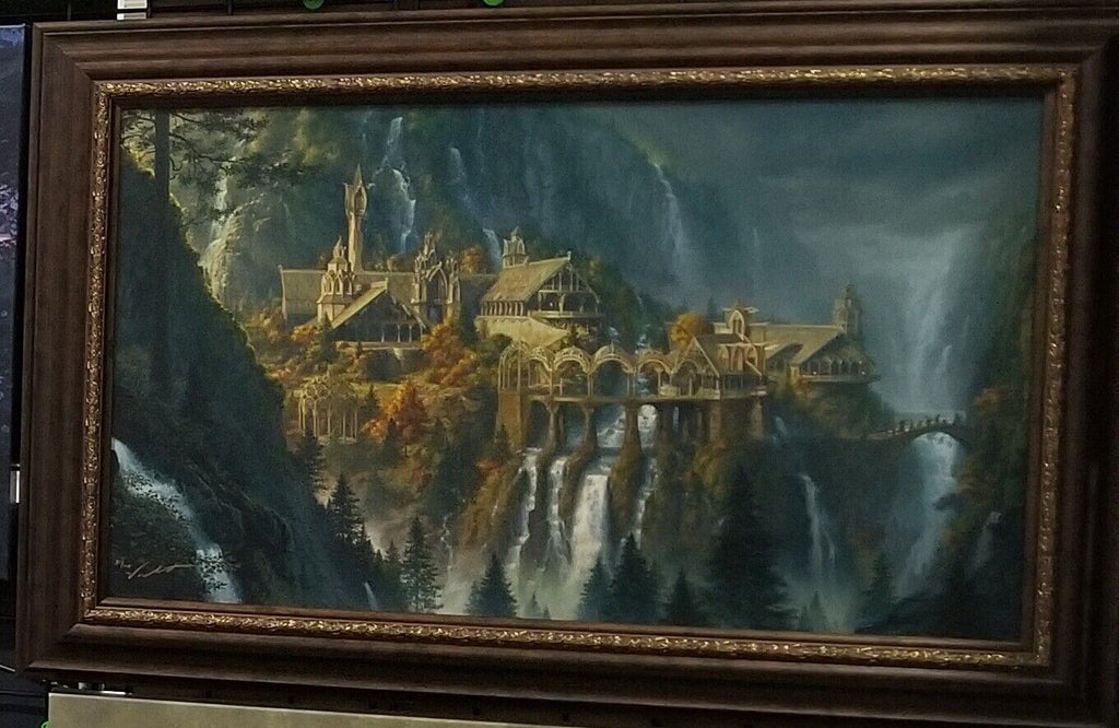 The Hobbit Artwork Lord of the Rings Rivendell The Last Homely House Fine Art