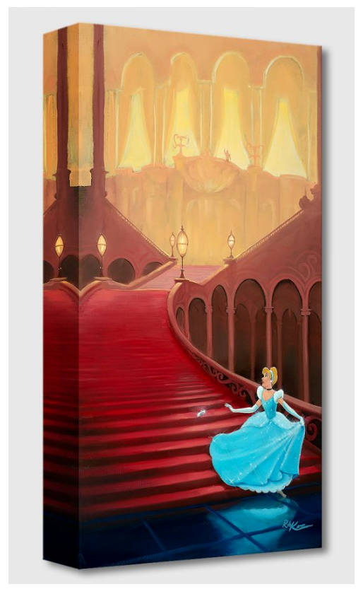 Cinderella Disney Princess Wall Art, Disney Art, Prince Charming