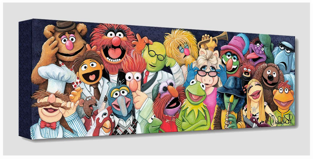 The Muppets Disney Fine Art Giclée on Paper and/or Canvas by Michelle St. Laurent