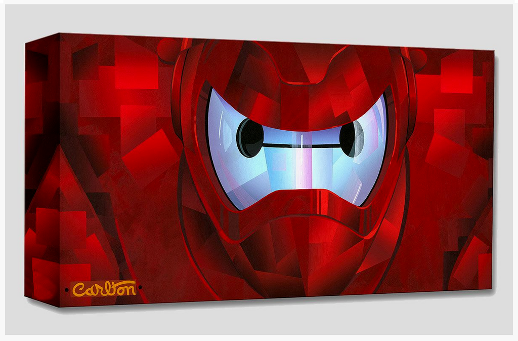 Big Hero 6 Baymax Disney Fine Art Mini-Canvas by Trevor Carlton