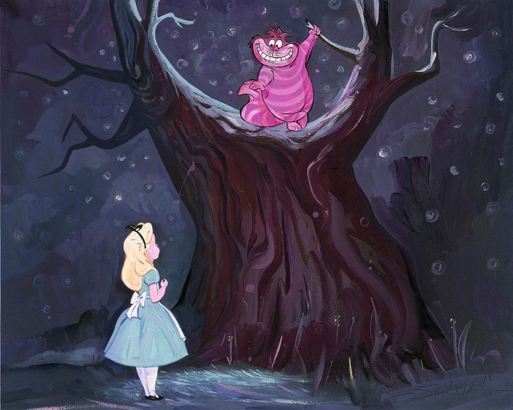 Choosing Her Path Disney Fine Art Giclée on Canvas by Jim Salvati