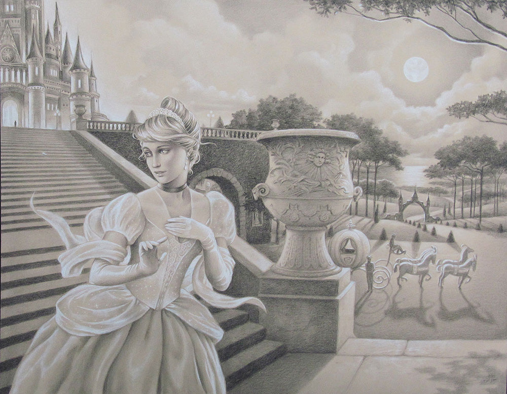 Escape Before Midnight Disney Fine Art Giclée on Paper by Edson Campos