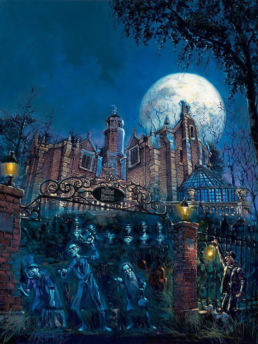 Disney Haunted Mansion パンフレット Haunted Mansion Vintage Disney