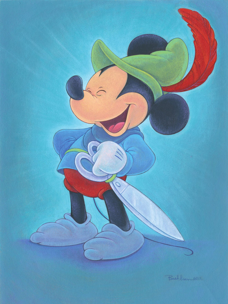 Happy Hero Disney Fine Art Giclée on Canvas by Bret Iwan