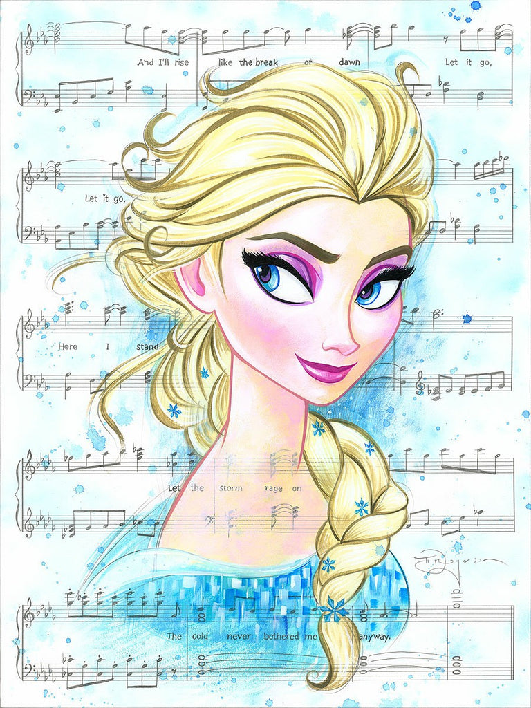 Let it Go Disney Fine Art Giclée on Canvas by Tim Rogerson