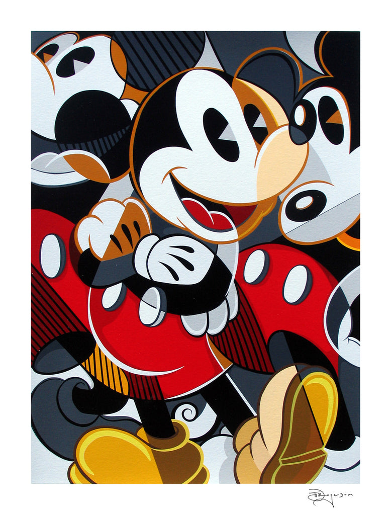 Mousing Around 3 Disney Fine Art Giclée on Canvas by Tim Rogerson