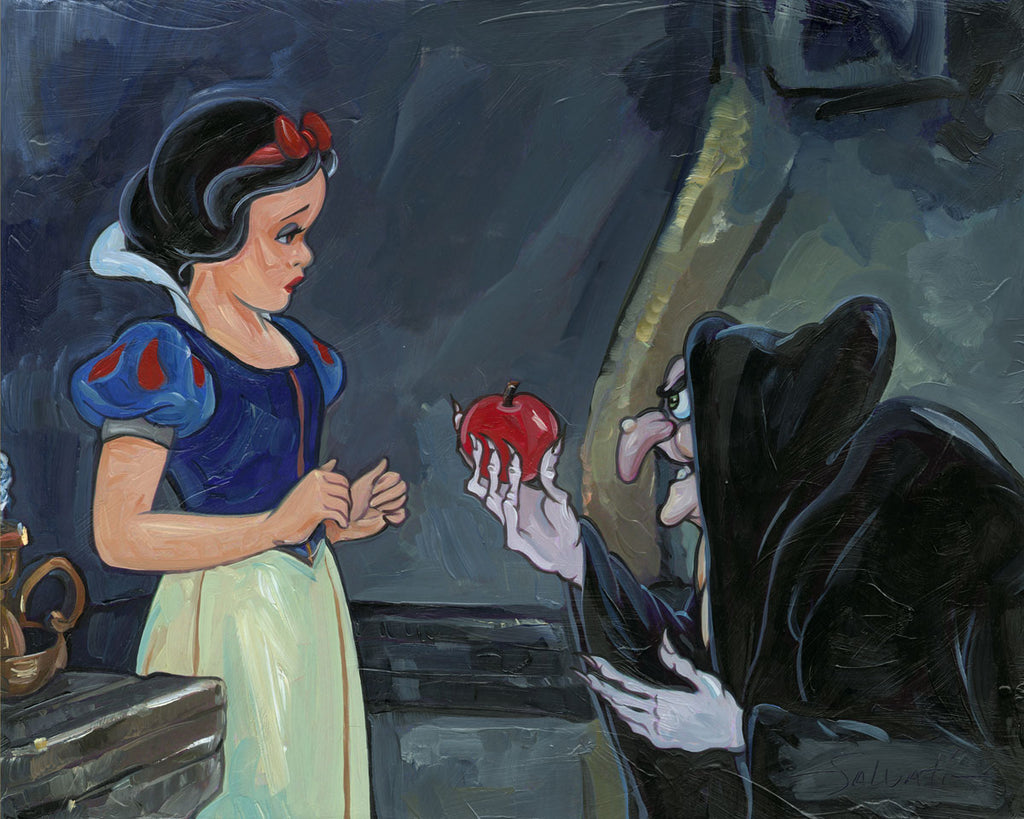 No Ordinary Apple Disney Fine Art Giclée on Canvas by Jim Salvati