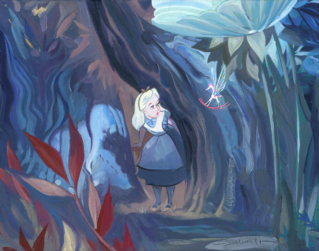 Peculiar Things Disney Fine Art Giclée on Canvas by Jim Salvati