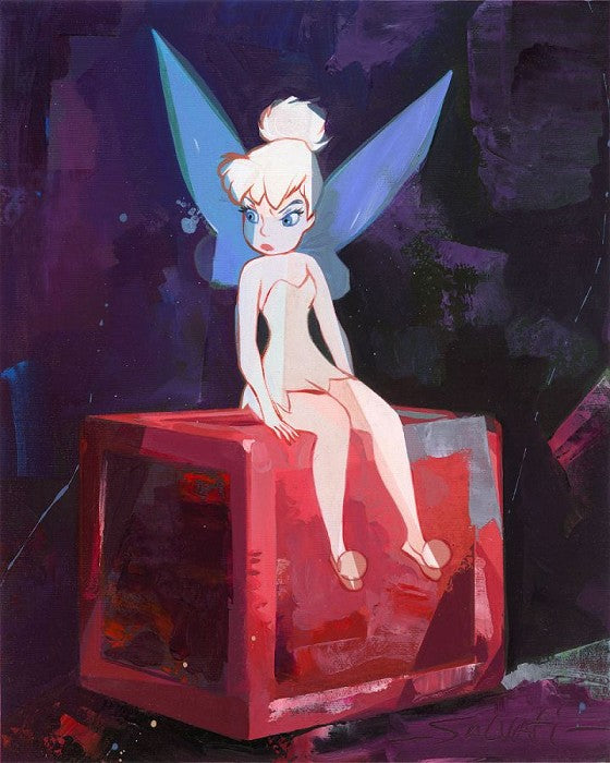 Pixie Block Disney Fine Art Giclée on Canvas by Jim Salvati