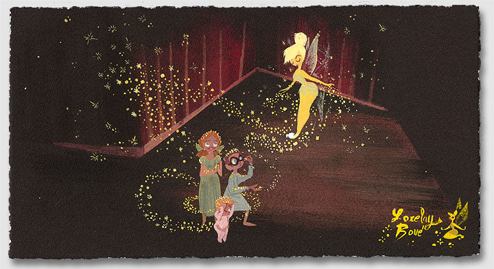Pixie Dust Disney Fine Art Giclée on Paper by Lorelay Bové