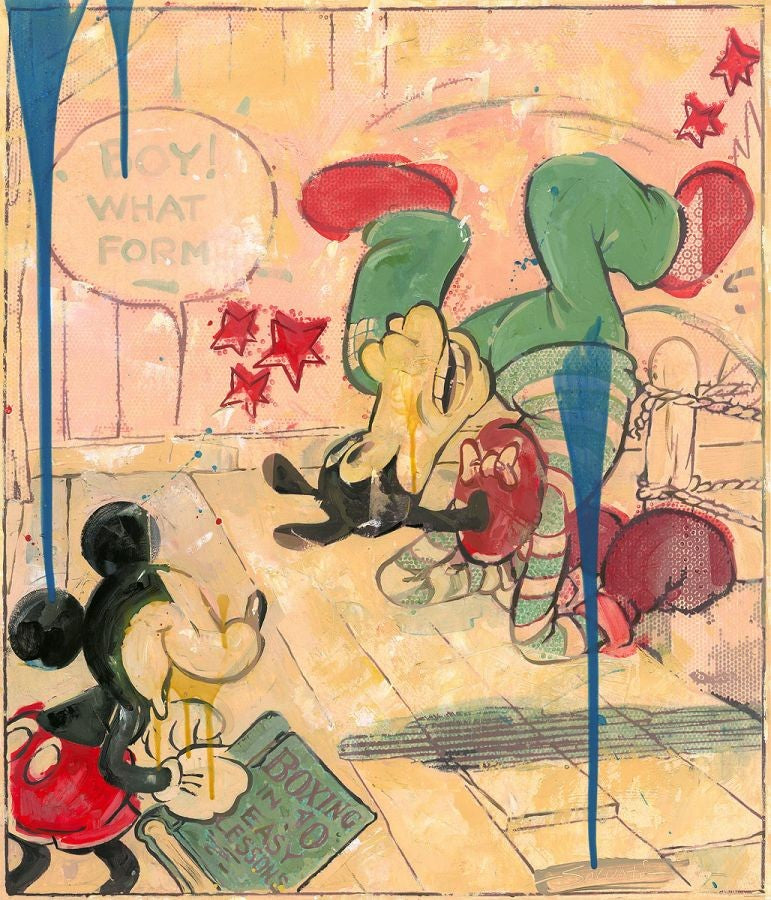 Ringside Disney Fine Art Giclée on Canvas by Jim Salvati