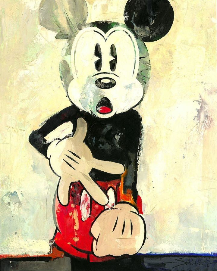 The Surprise Disney Fine Art Giclée on Canvas by Jim Salvati