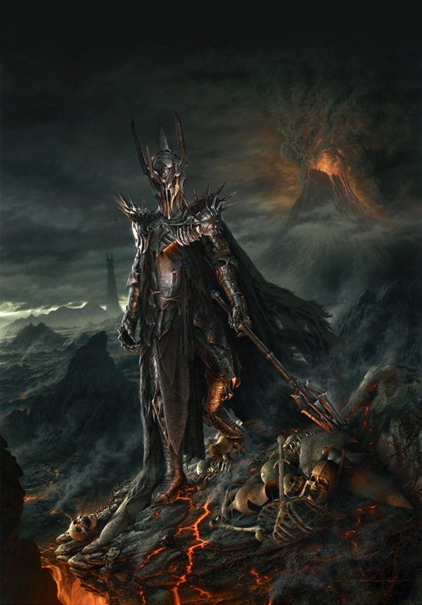 Sauron Mordor One Ring to Rule Them All Necromancer Lord of the Rings Fine Art
